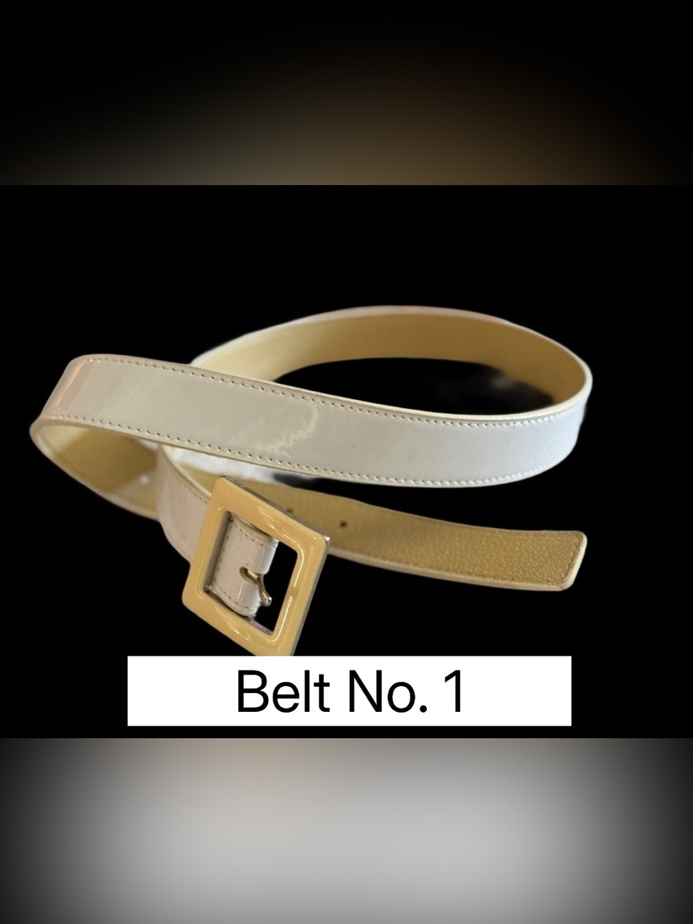 Lot of 2 Belts Genuine Leather Belts - Medium - Picture 2 of 14